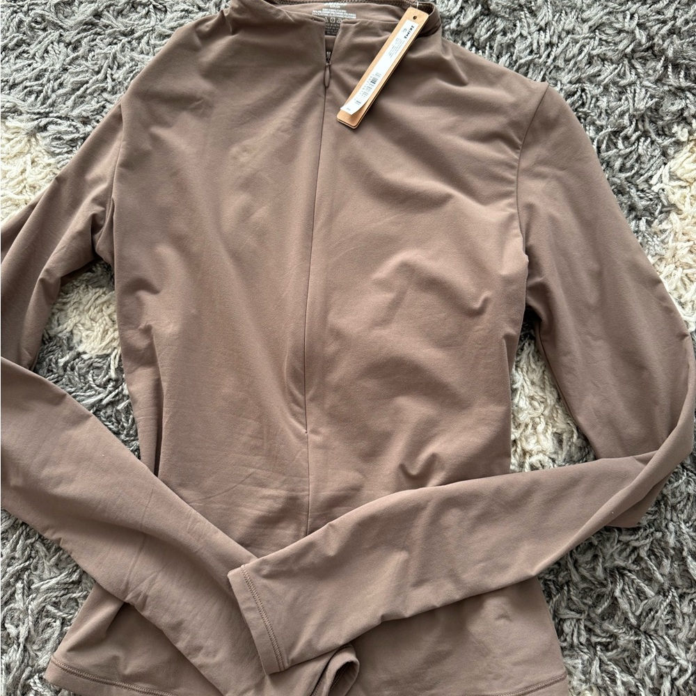 Skims fits everybody long sleeve quarter zip up